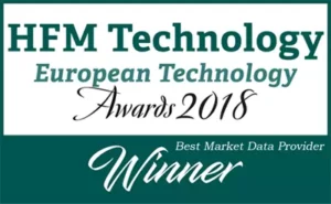 HFM Award 2018 Best Historical Data Provider