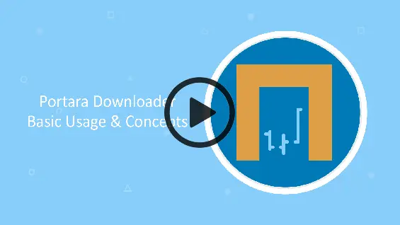 Portara Downloader Basics Thumbnail
