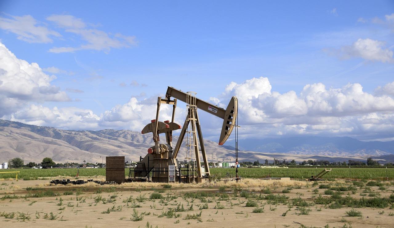 Oil pump at work